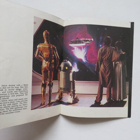 Star Wars The Empire Strikes Back Storybook 1980 SciFi Paperback Novel - Picture 7 of 7